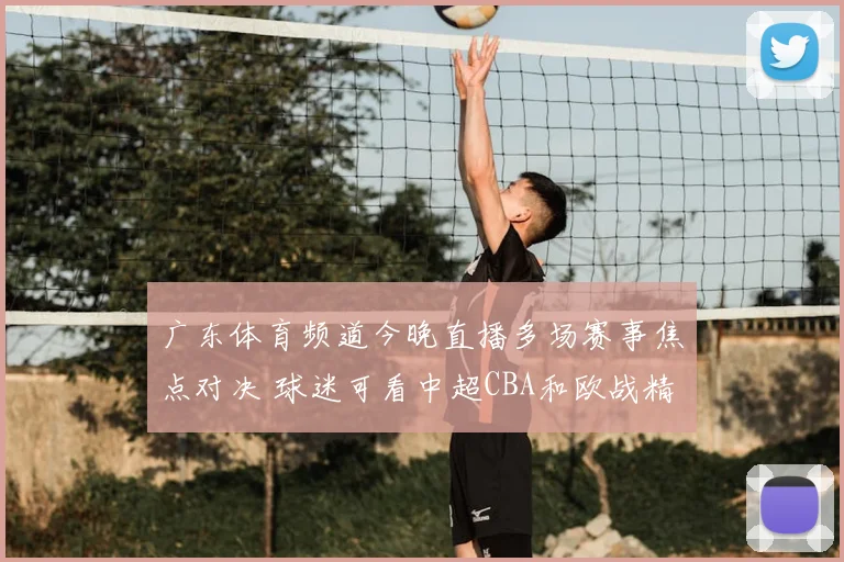 广东体育频道今晚直播多场赛事焦点对决 球迷可看中超CBA和欧战精彩内容